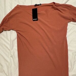 Nasty Gal Womens' Rust Shirt
